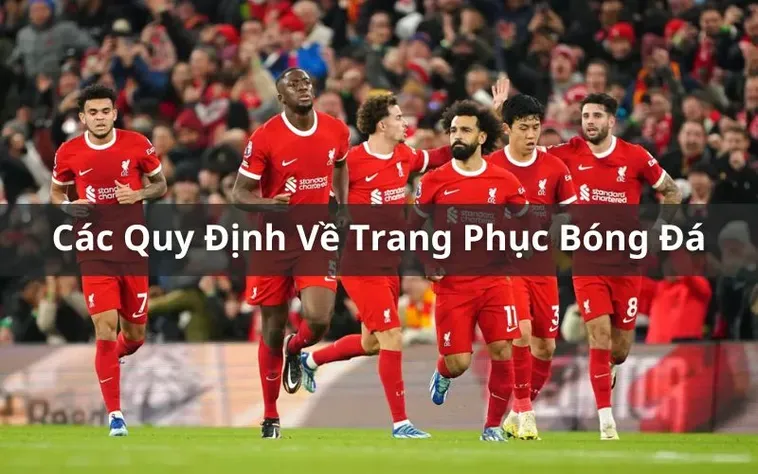 Chi Tiết Quy Định Về Trang Phục Bóng Đá Trong Thi Đấu Chuyên Nghiệp